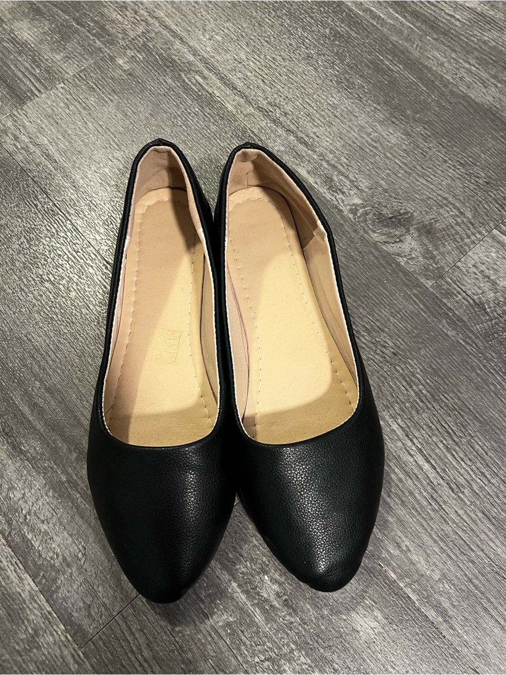 Classic Black Women's Ballet Flats - Picture 4 of 4